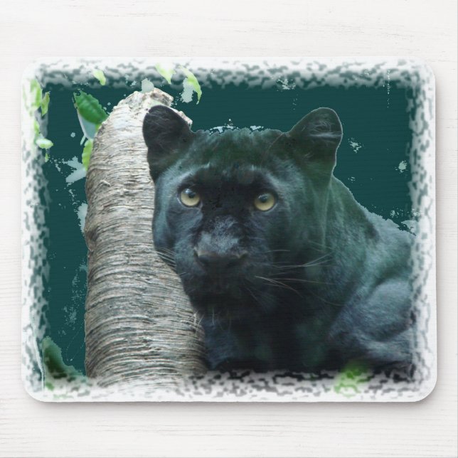 Black Panther Mousepad (Front)