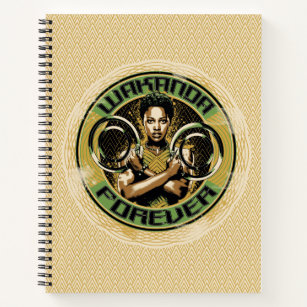 Black Panther   Nakia "Wakanda Forever" Notebook