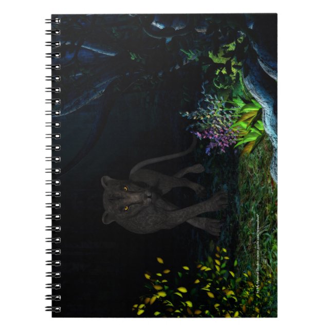 Black Panther Notebook (Front)