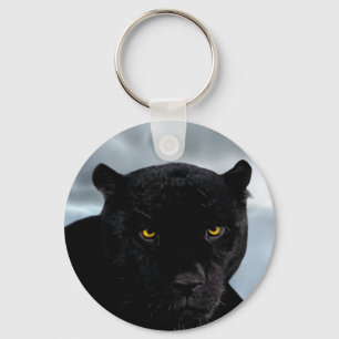 Black Panther Panthera Key Ring
