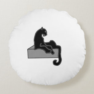 black Panther Round Cushion