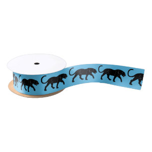 black panther satin ribbon