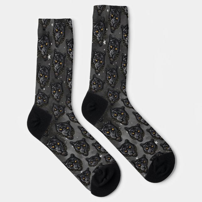 Black Panther Socks (Right)