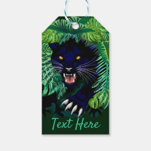 Black Panther Spirit of the Jungle Gift Tags