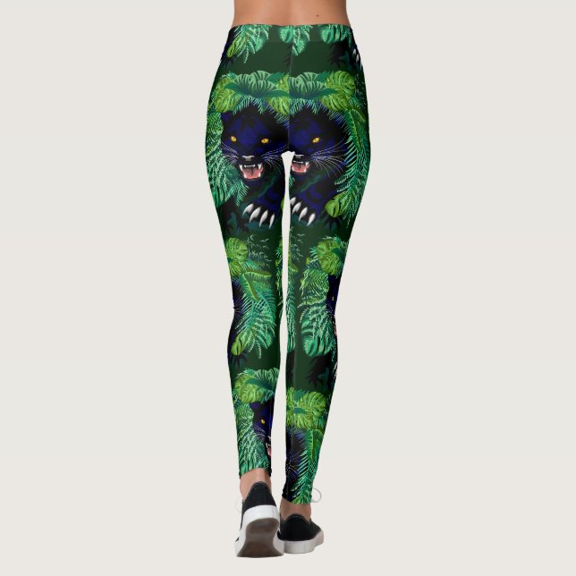 Black Panther Spirit of the Jungle Leggings (Back)