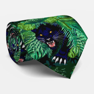 Black Panther Spirit of the Jungle Tie