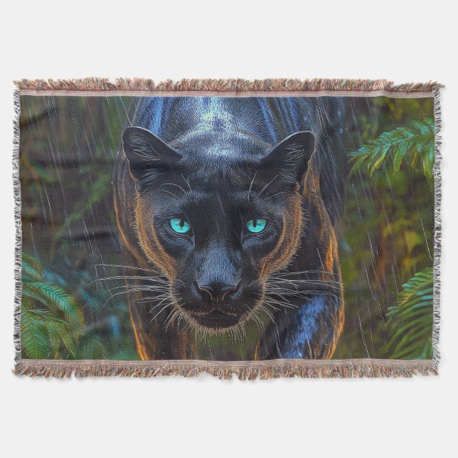 Black Panther Throw Blanket (Front)