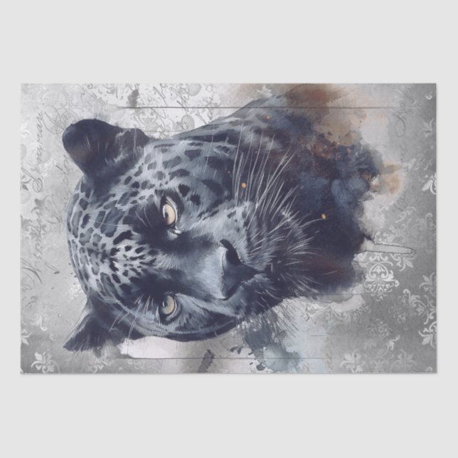 Black Panther Tissue Paper (Front)