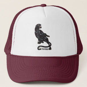 black panther trucker hat