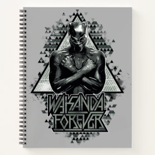 Black Panther   "Wakanda Forever" Graphic Notebook