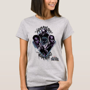 Black Panther | Wakandan Warriors Graffiti T-Shirt