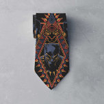 Black Panther | Wakandan Warriors Tribal Panel Tie<br><div class="desc">Featuring Lupita Nyong'o as Nakia,  and Danai Gurira as Okoye | Check out Nakia,  Okoye,  and Black Panther in this Wakandan tribal triangle graphic.</div>