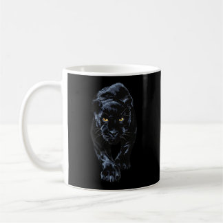 Black Panther Walking For Animal Leopard Jaguar Coffee Mug