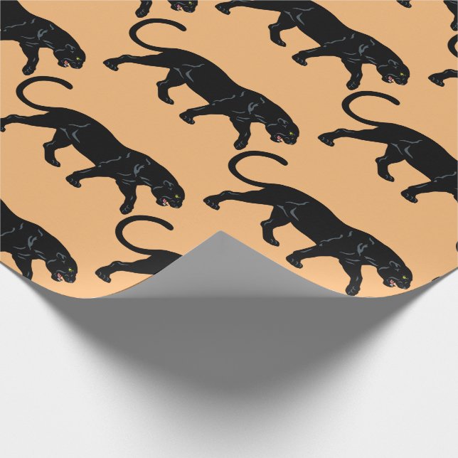 black panther wrapping paper (Corner)