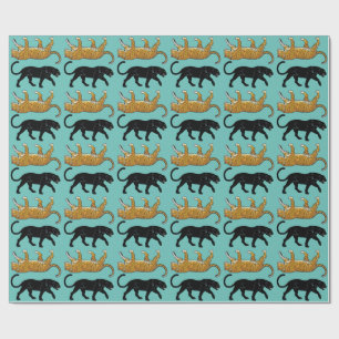 black panther wrapping paper