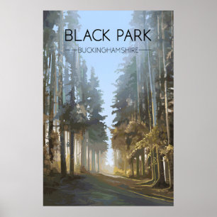 Black Park Buckinghamshire Travel Poster