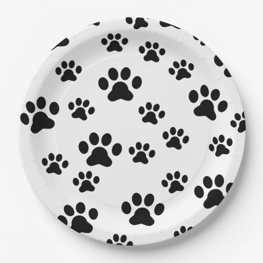 Paw print birthday supplies image