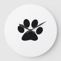 Black Paw Prints Pattern Cute Gifts White Cool