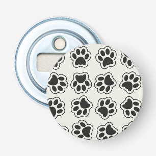 Black Paws, Dog Paws, Cat Paws, Outline Bottle Opener