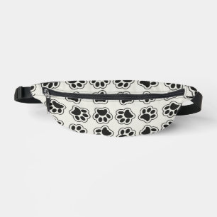 Black Paws, Dog Paws, Cat Paws, Outline Bum Bags