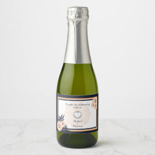 Black Pearl Watusi Tacao Mini Sparkling Wine Label