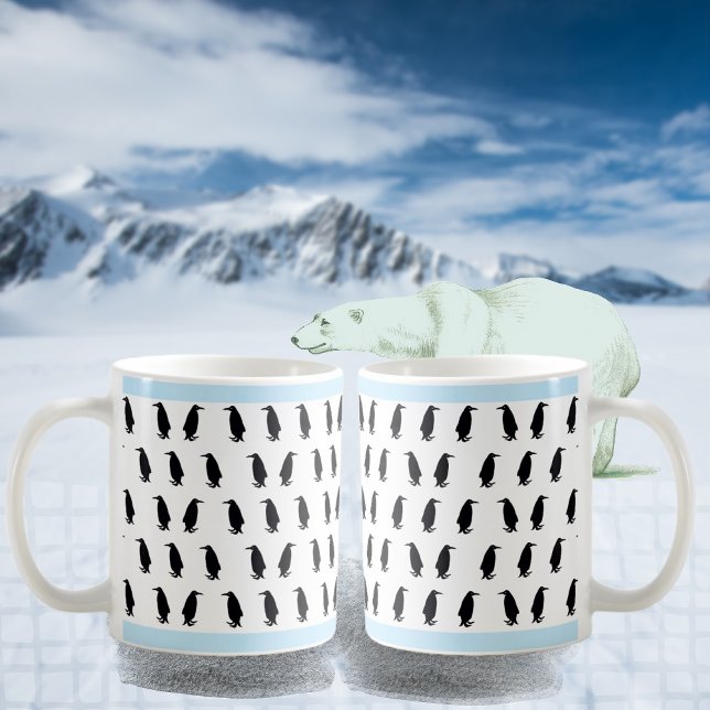 Black Penguins Coffee Mug (Creator Uploaded)