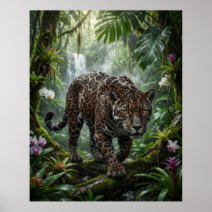 Black Pepper Jaguar Poster