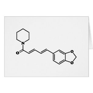 Black Pepper Piperine Molecular Chemical Formula
