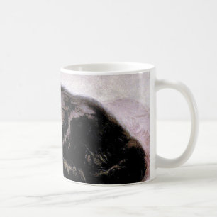 Black Persian Cat Coffee Mug