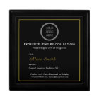 Black Personalised Logo Branded Accessory Jeweller