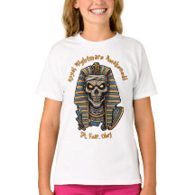 🖤 Black Pharaoh Mummy Halloween Tee 👻🎃