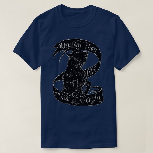 Black Phillip T-Shirt (Design Front)