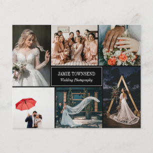 Black Photo Collage Professional Photographer Flyer