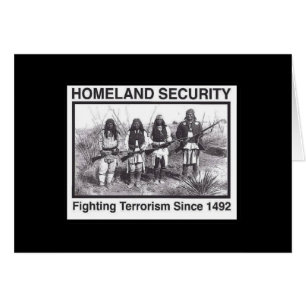 Black Photo Indian Homeland Security