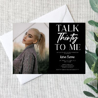 Black Picture Talk Thirty To Me 30th Birthday