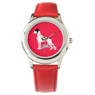 Black Piebald Great Dane Watch