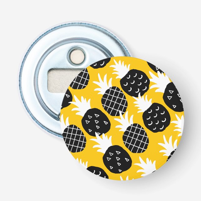 Black pineapples bottle opener (Front)