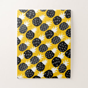 Black pineapples jigsaw puzzle