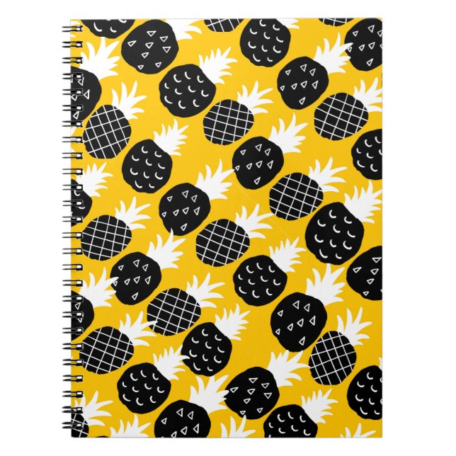 Black pineapples notebook (Front)