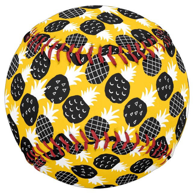 Black pineapples softball (Front)