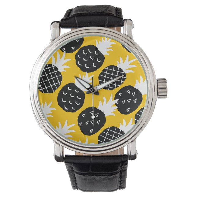 Black pineapples watch (Front)