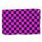Black + Pink Check Chequered Chequerboard Pattern