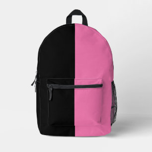 Black Pink CUSTOMIZABLE Backpack