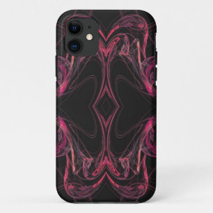 Black & Pink iPhone 5 Custom Case-Mate ID 11 Case