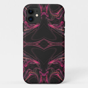 Black & Pink iPhone 5 Custom Case-Mate ID 11 Case