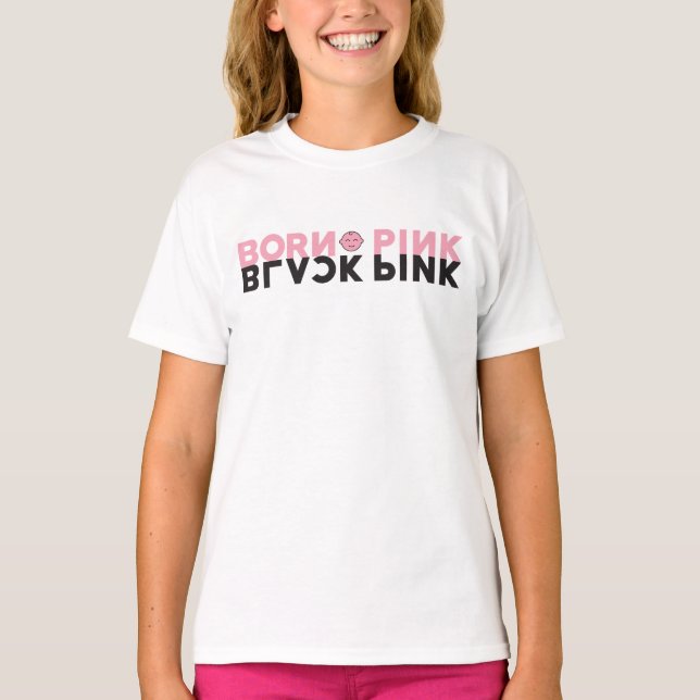 Black Pink Merchandise T-Shirt (Front)