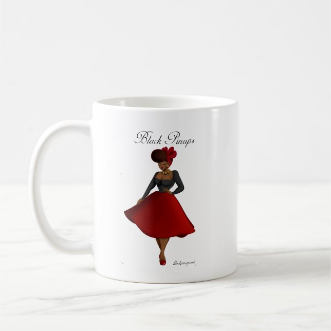 Black Pinups Mug - Carmen (Left)