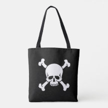 Black, Pirate, Skull and Crossbones, Flag