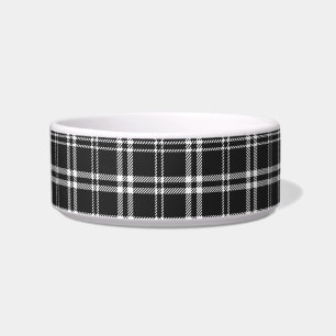 Black Plaid Bowl