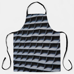 Black plastic frame apron